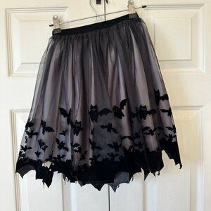 Girls H&M Bat-Inspired Tulle Skirt with Jagged Hem - Size 8-10